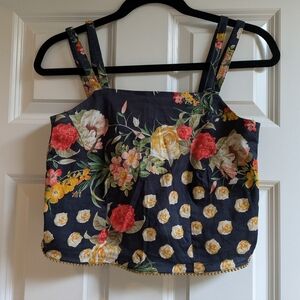 Floral Crop Top